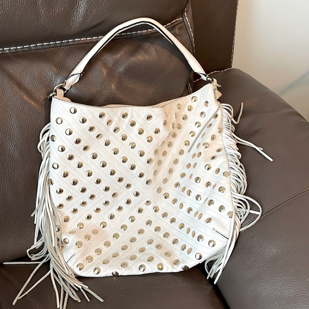 Beautiful White Rebecca Minkoff Shoulder Bag.